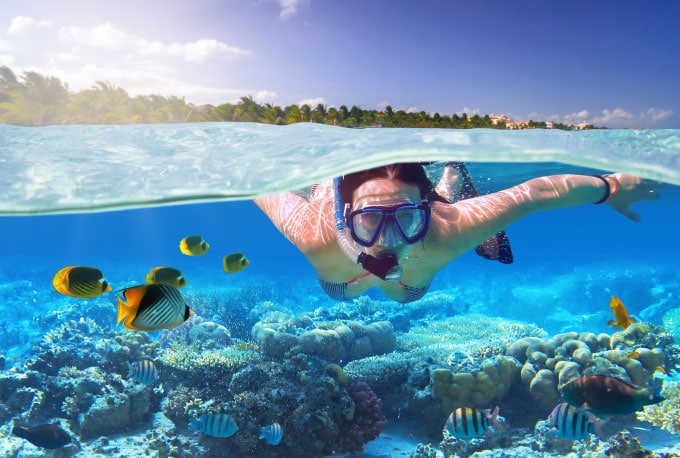 Snorkel en Riviera Maya