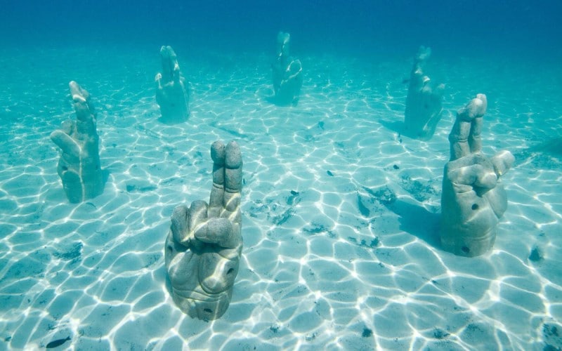 arrecife el meco snorkel isla mujeres