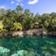 cenote azul Riviera Maya