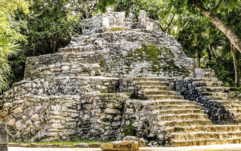 Ruinas mayas Xcaret