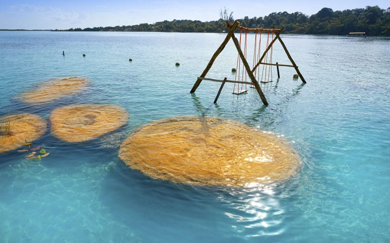estromatolitos laguna de bacalar